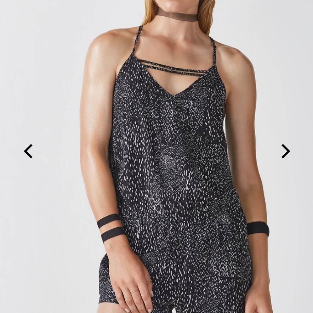 Fabletics black and white Romper